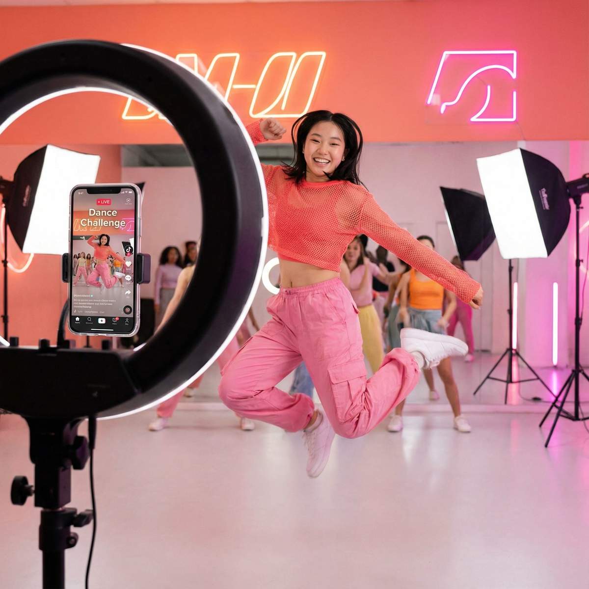 女神视频创作者舞动心扉