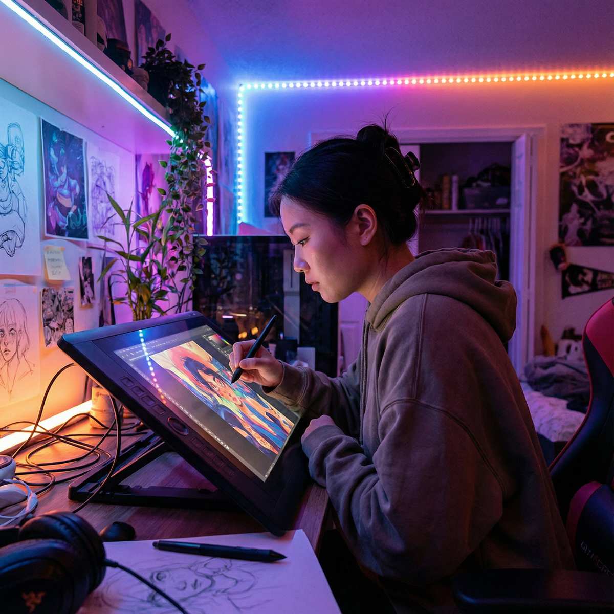 女神视频创作者画意人生